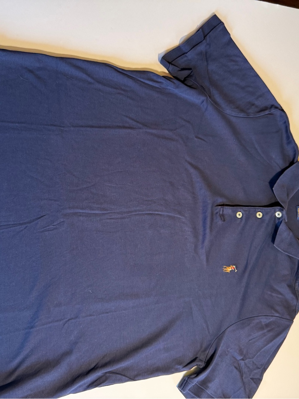 Polo Ralph Lauren Classic Fit Navy Polo Multi-Color Pony M